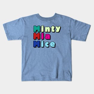 MintyMiaMice Logo Kids T-Shirt